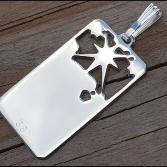 Star Tarot Card Pendant Sterling Silver small - Picture 5 of 8